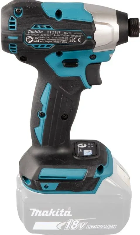 Шуруповерт Makita DTD157Z аккум. патрон:шестигр.1/4 - фото 5