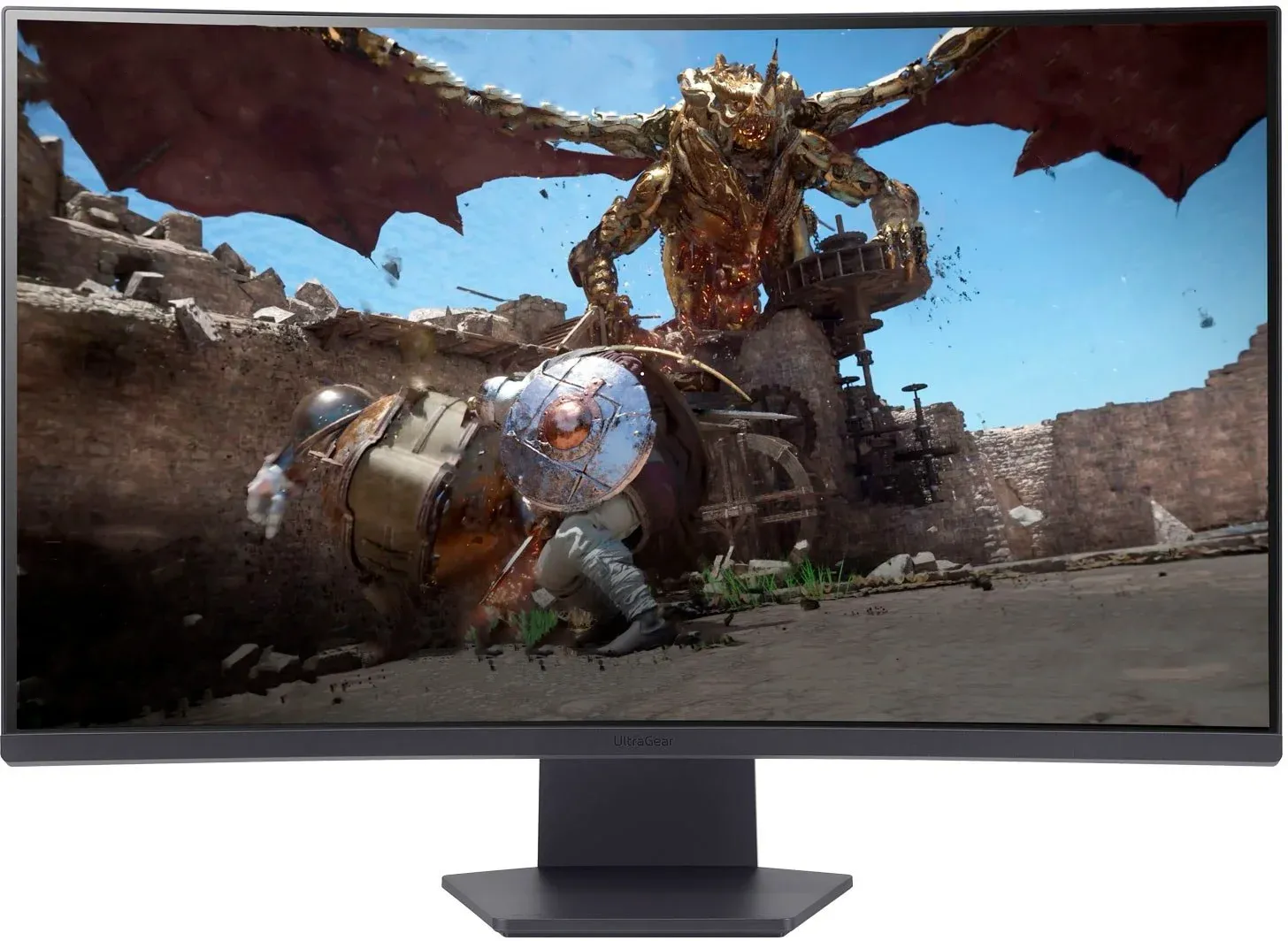 Мониторы ЖК LG 32GS60QC-B - фото 1