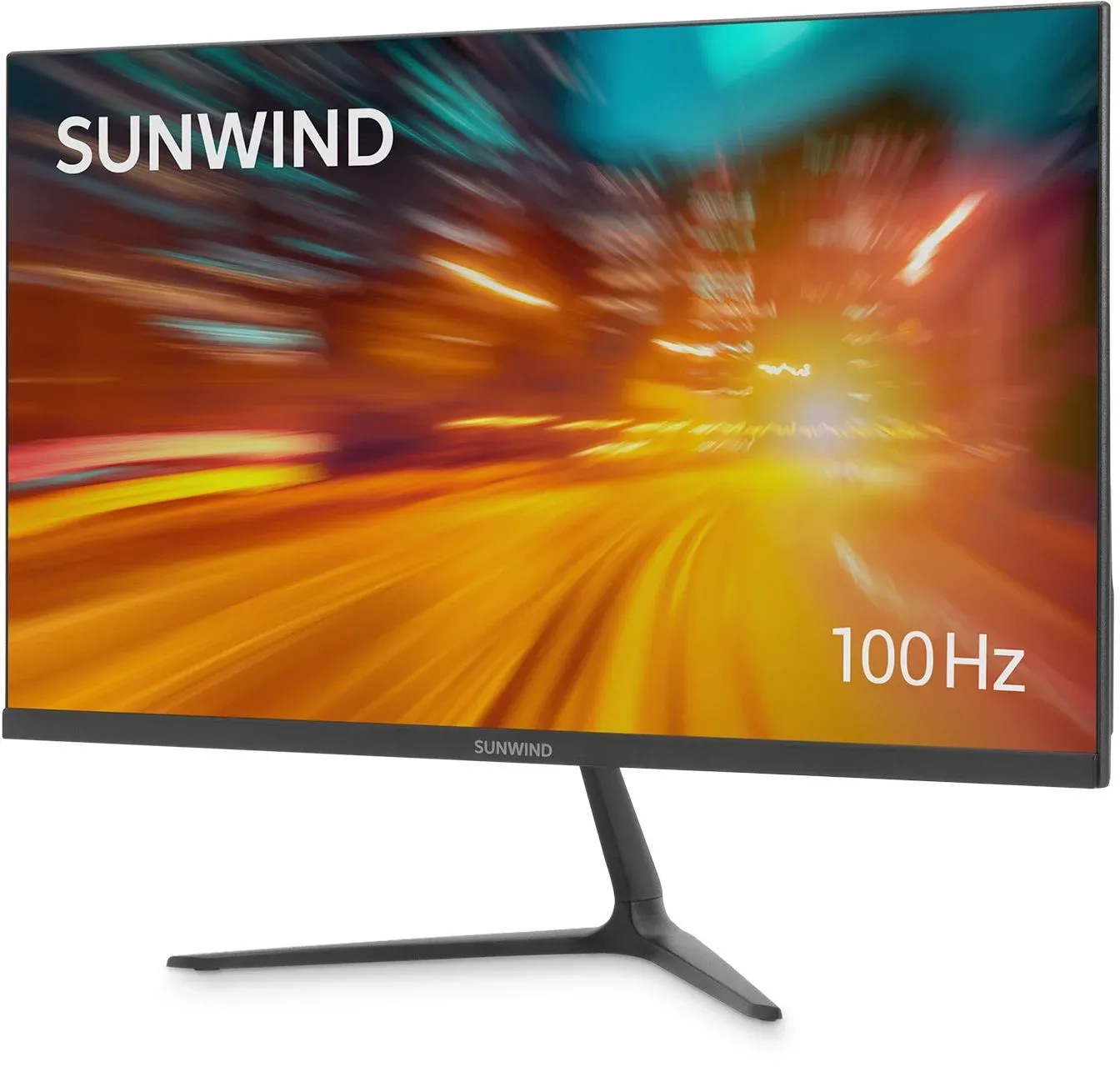 Монитор SunWind 21.5 SM-22FV222 черный VA 5ms 16:9 HDMI матовая 250cd 178гр/178гр 1920x1080 100Hz FreeSync VGA FHD 2.29кг - фото 2