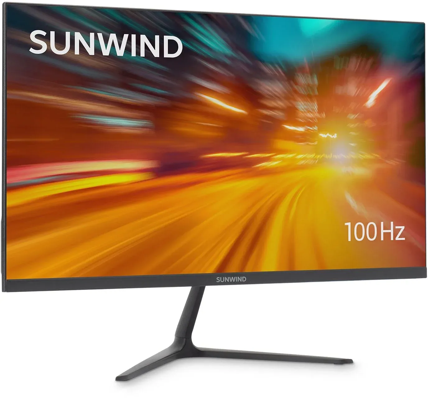 Монитор SunWind 21.5 SM-22FV222 черный VA 5ms 16:9 HDMI матовая 250cd 178гр/178гр 1920x1080 100Hz FreeSync VGA FHD 2.29кг - фото 7