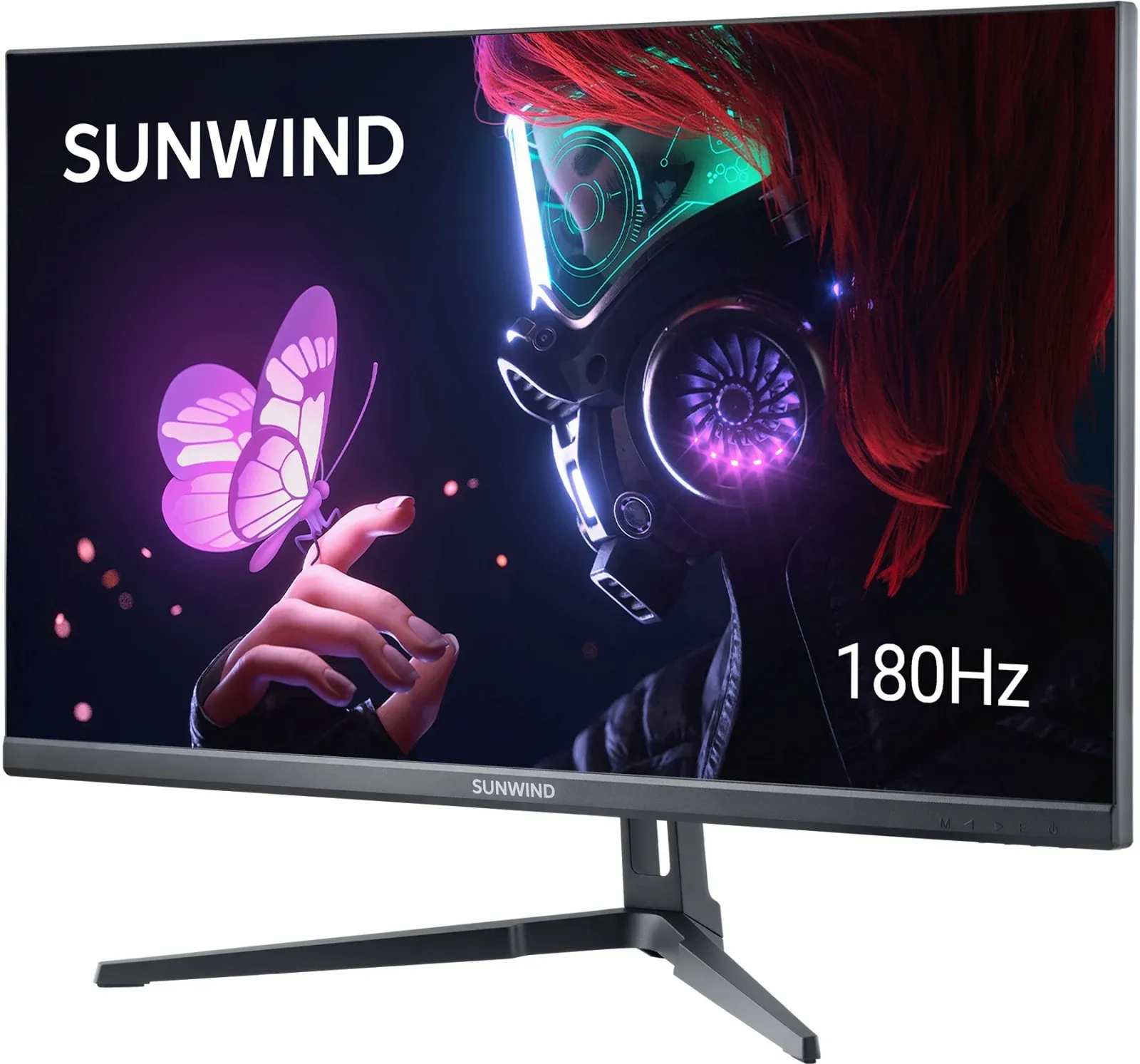 Монитор SunWind 24.5 SM-25FI401 черный IPS LED 3ms 16:9 HDMI матовая 250cd 178гр/178гр 1920x1080 180Hz G-Sync FreeSync DP FHD 3.3кг - фото 4