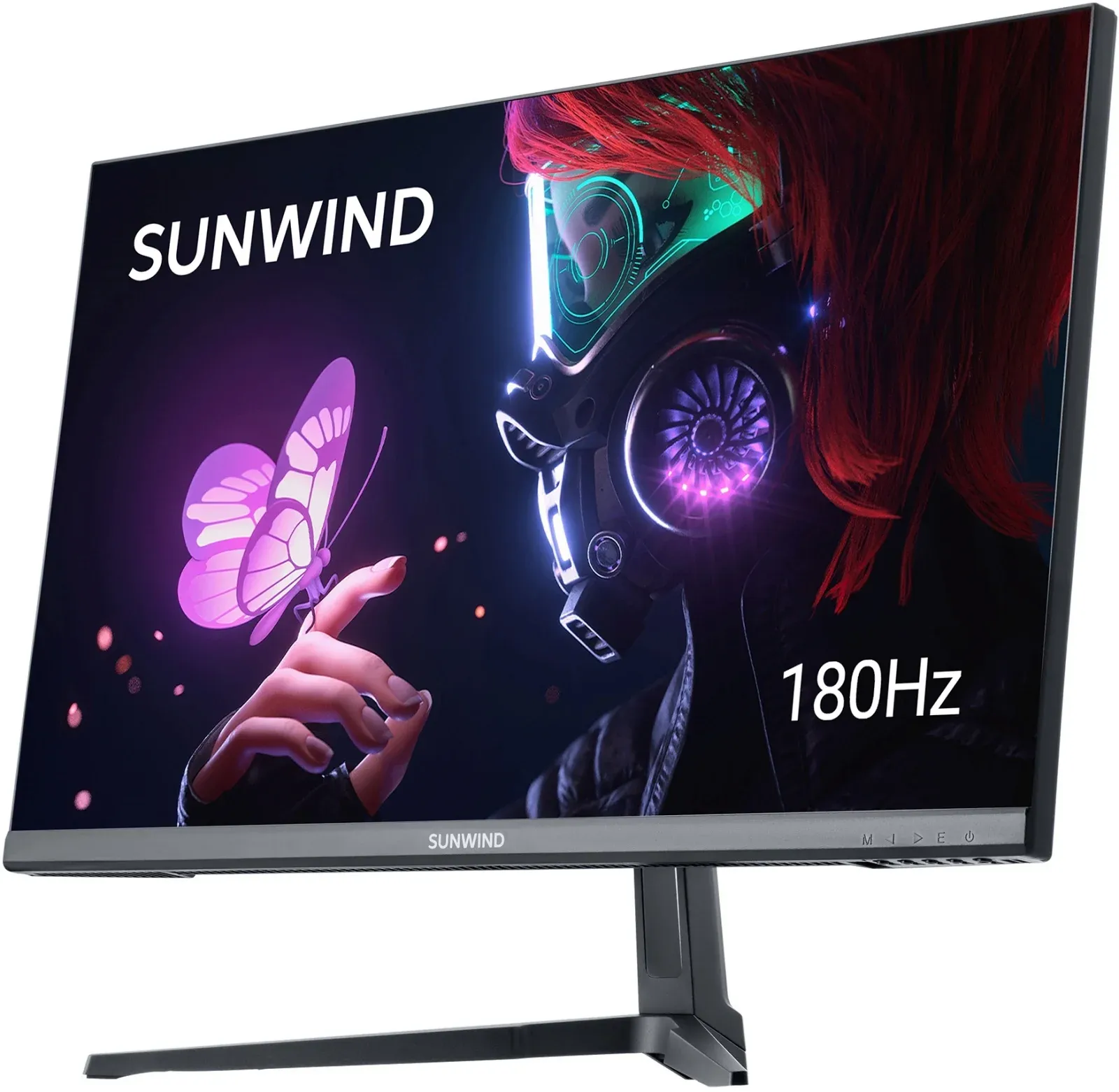 Монитор SunWind 24.5 SM-25FI401 черный IPS LED 3ms 16:9 HDMI матовая 250cd 178гр/178гр 1920x1080 180Hz G-Sync FreeSync DP FHD 3.3кг - фото 5