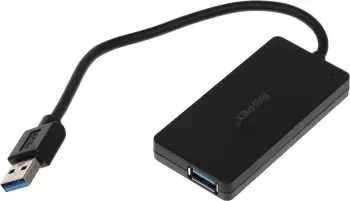 Разветвитель USB 3.0 BPH-3013 4порт. черный - фото 8