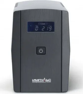 Источник бесперебойного питания Импульс JS10102 600Вт 1000ВА черный - фото 7