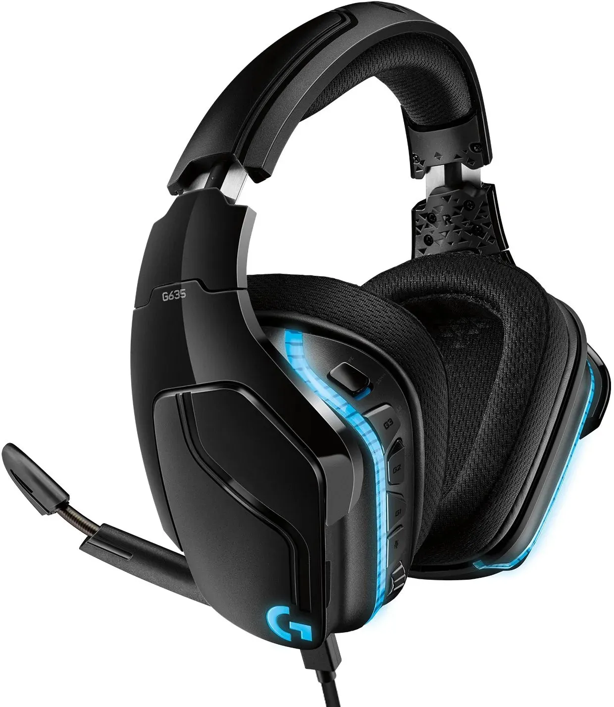 Игровые гарнитуры LOGITECH G635 LIGHTSYNC - фото 1