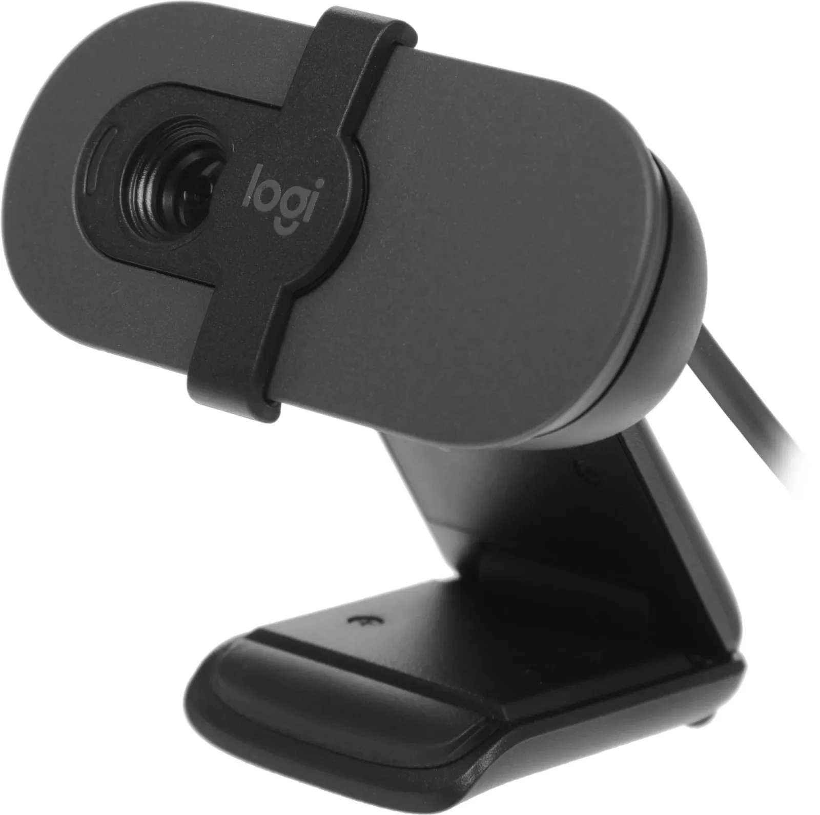 Камера Web Logitech HD Webcam Brio 90 черный 2Mpix 1920x1080 USB-A с микрофоном 960-001581 - фото 2