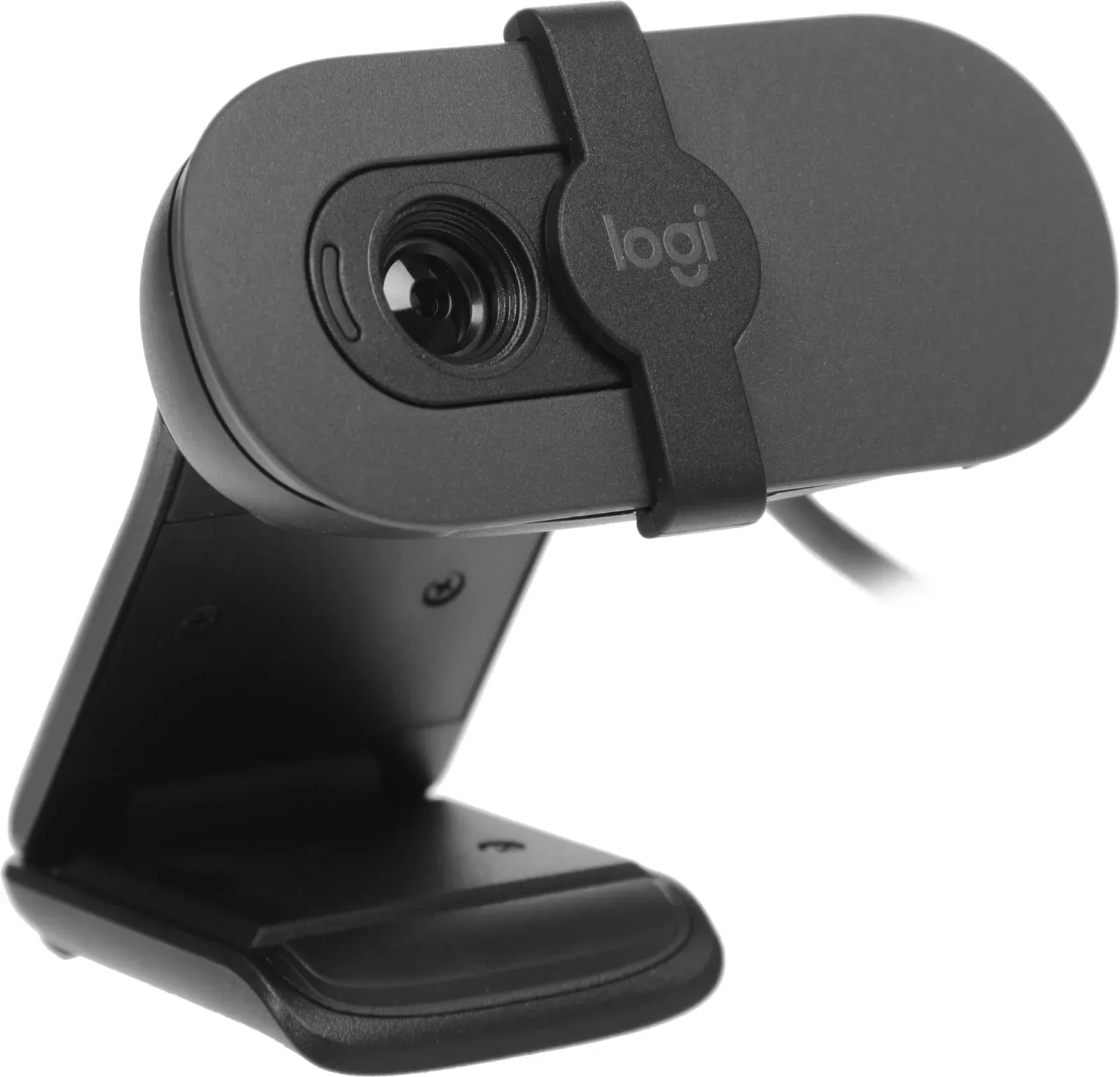 Камера Web Logitech HD Webcam Brio 90 черный 2Mpix 1920x1080 USB-A с микрофоном 960-001581 - фото 3