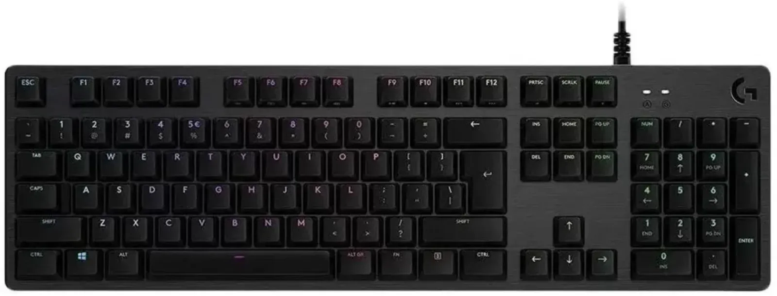 Клавиатуры LOGITECH G512 Carbon Red Linear черный - фото 1