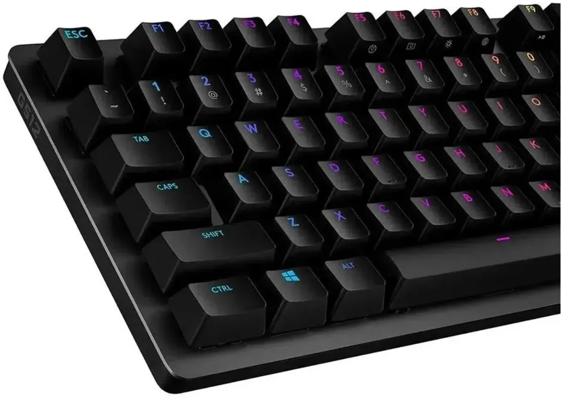 Клавиатуры LOGITECH G512 Carbon Red Linear черный - фото 3