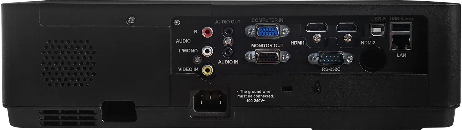 Проектор Cactus CS-S2.B 3LCD 64000Lm LS 4000Lm ANSI 1024x768 15000:1 ресурс лампы:10000часов 1xUSB typeA 2xHDMI 3.26кг, черный - фото 3