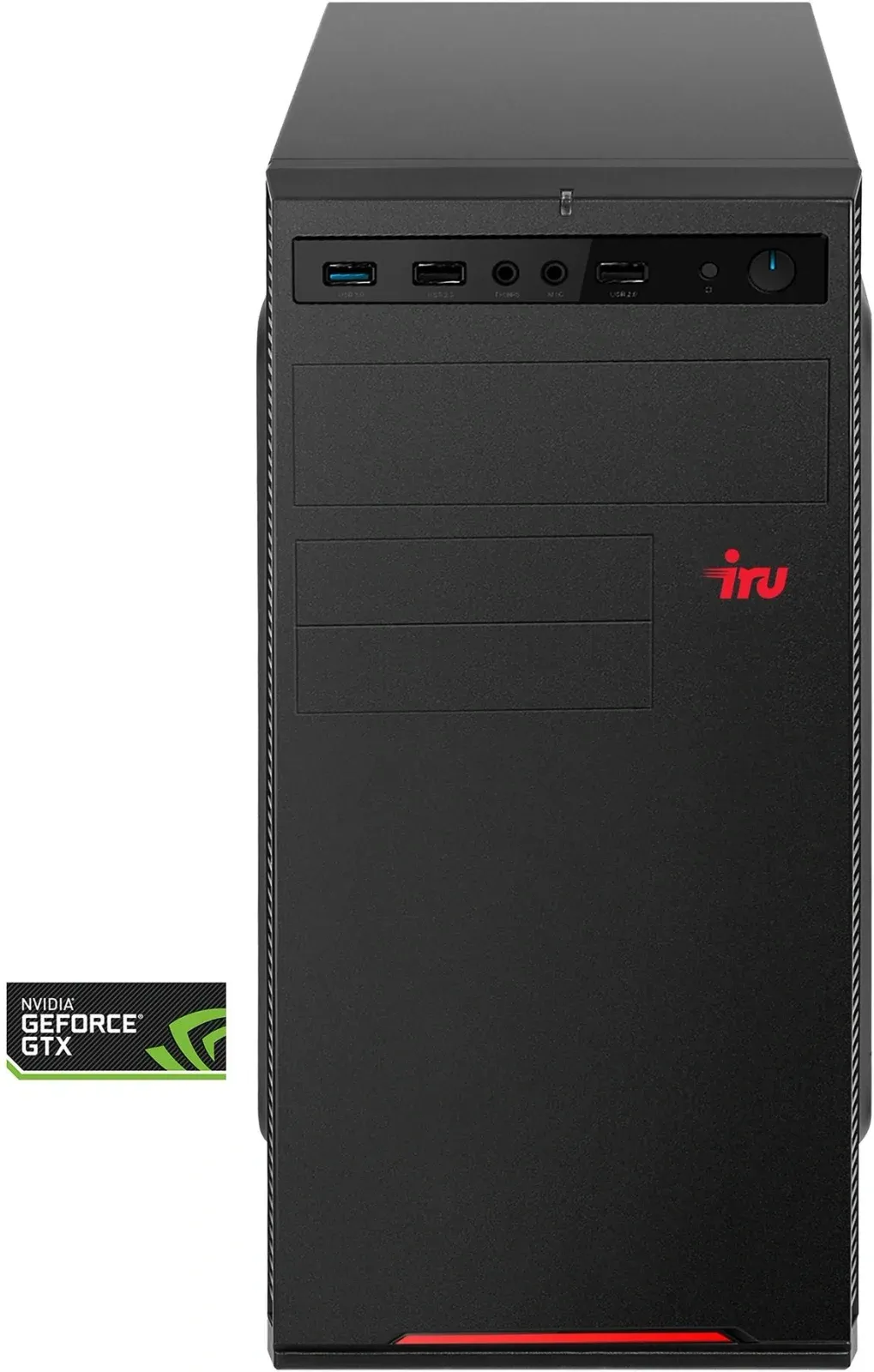 ПК IRU Home 310H6SE MT i3 12100 3.3 8Gb SSD1Tb UHDG 730 FreeDOS GbitEth 400W черный RUS 1994642 - фото 8