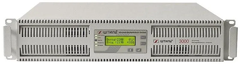 Источник бесперебойного питания Штиль SR1103L 2700Вт 3000ВА серый - фото 3