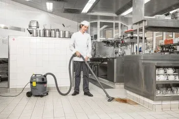 Строительный пылесос Karcher NT 22/1 Ap Te 1300Вт уборка: сухая/влажная/сбор воды серый - фото 8