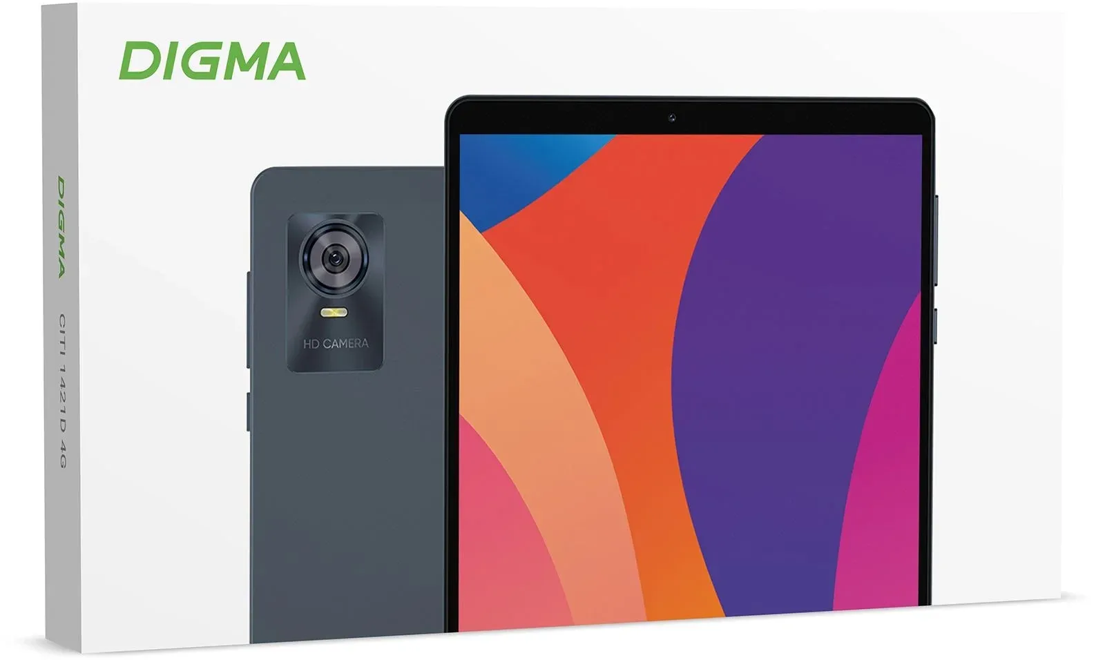 Планшет Digma CITI 1421D 4G T606 1.6 8C RAM3Gb ROM64Gb 10.1 In-Cell 1280x800 4G Android 13 серый 8Mpix 5Mpix BT WiFi microSD 1Tb 6000mAh 12hr 80hrs - фото 7