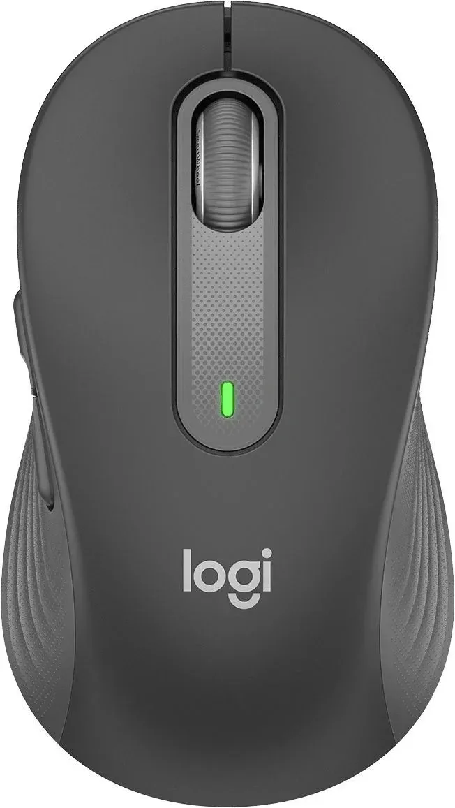 Мышь Logitech M650 графитовый оптическая 4000dpi беспров. BT/Radio USB 4but 910-006390 - фото 1