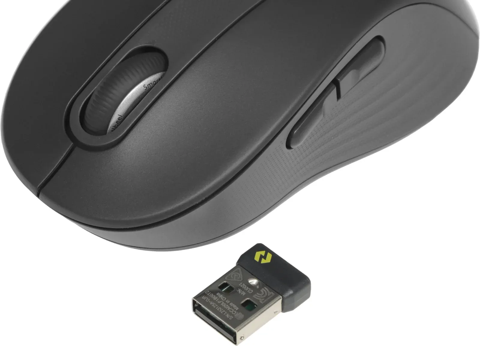 Мышь Logitech M650 графитовый оптическая 4000dpi беспров. BT/Radio USB 4but 910-006390 - фото 6
