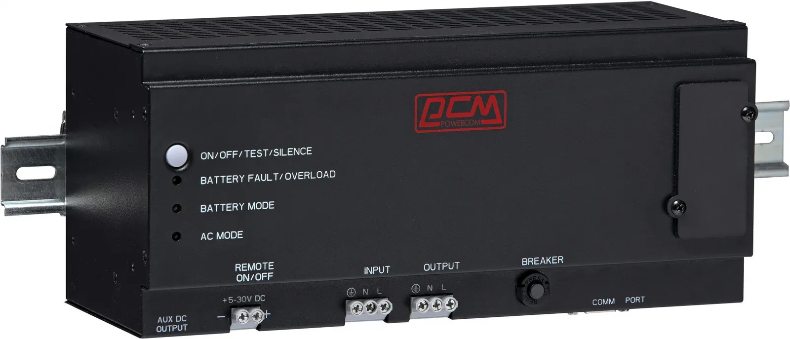 Источник бесперебойного питания Powercom DRU-500 300Вт 500ВА черный Gen 2 - фото 3