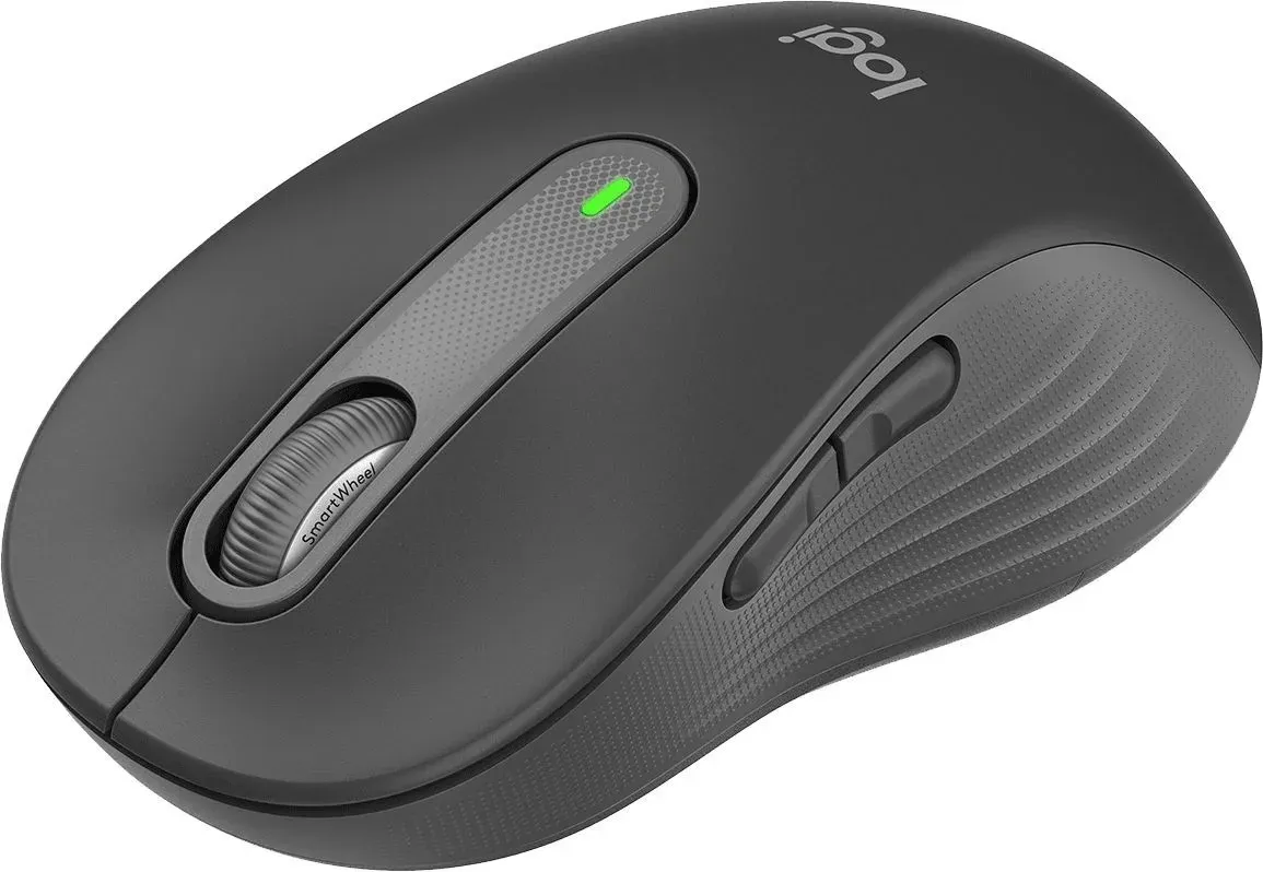 Мышь Logitech M650 Large графитовый оптическая 4000dpi silent беспров. BT/Radio USB 5but 910-006388 - фото 2