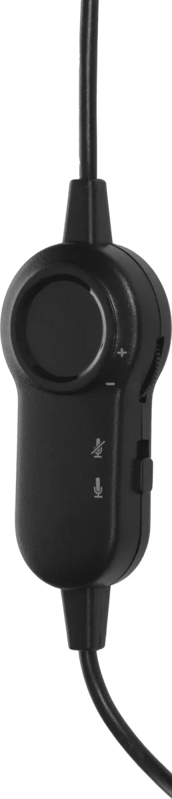 Наушники с микрофоном Logitech H151 черный 1.8м накладные оголовье 981-000590 - фото 5