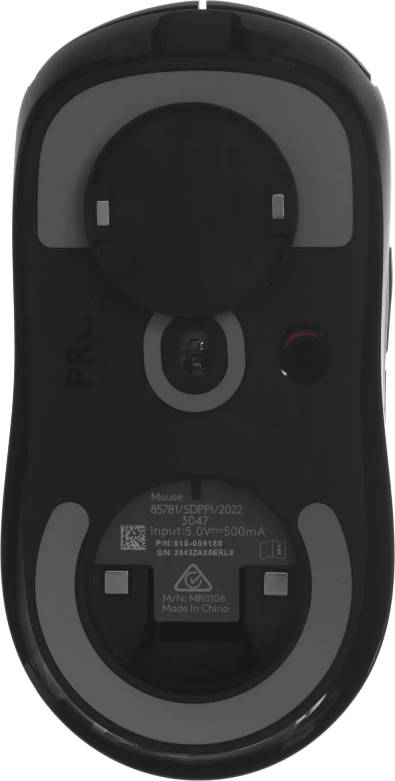 Мышь Logitech G Pro X Superlight черный оптическая 25600dpi беспров. USB 4but 910-005882 - фото 7