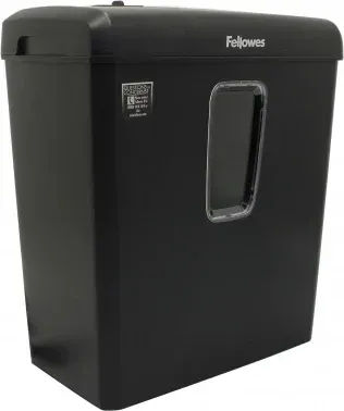 Шредер Fellowes PowerShred Р-30С черный секр.P-4 фрагменты 6лист. 15лтр. скрепки скобы пл.карты - фото 4