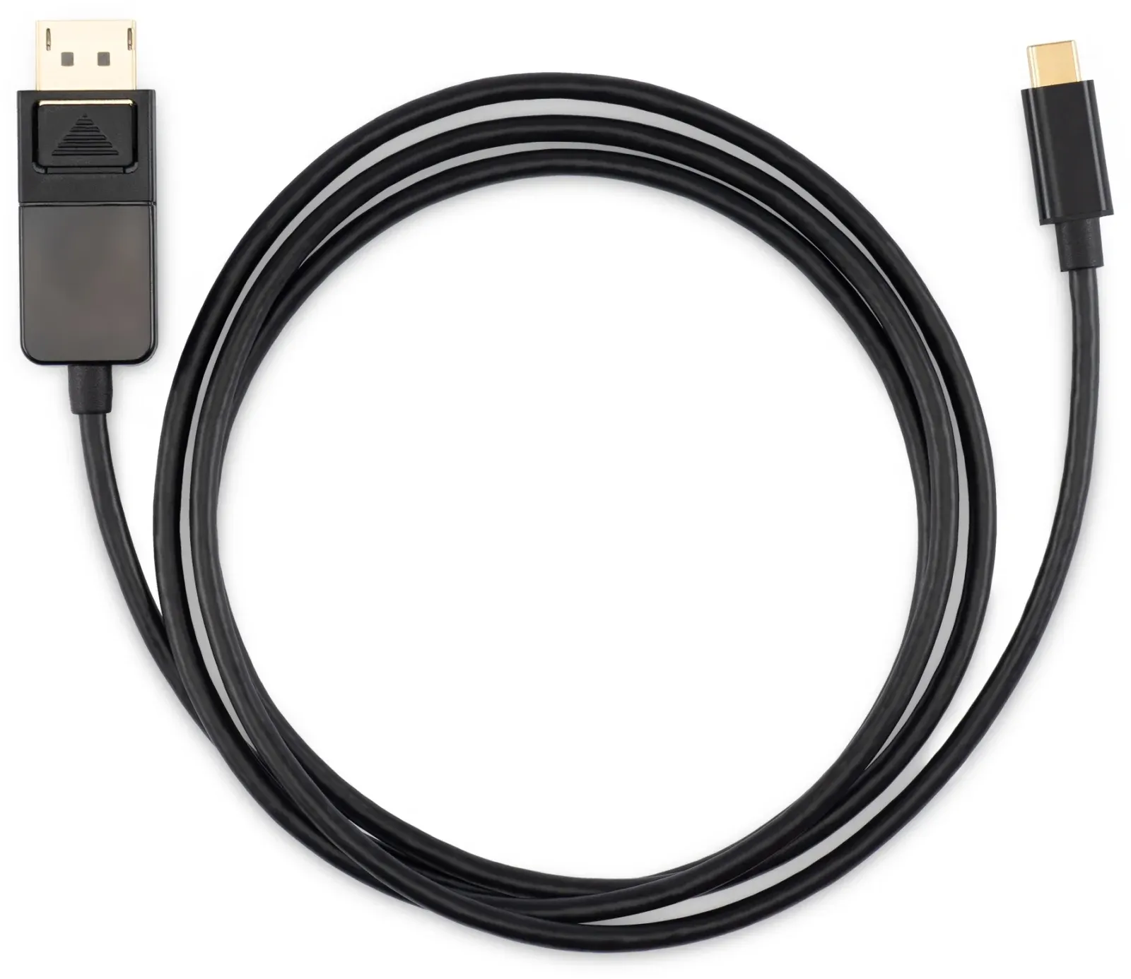 Кабель Buro ver1.4 USB Type-C m DisplayPort m 1.5м BU-TYPEC-DP-1.5M черный - фото 3