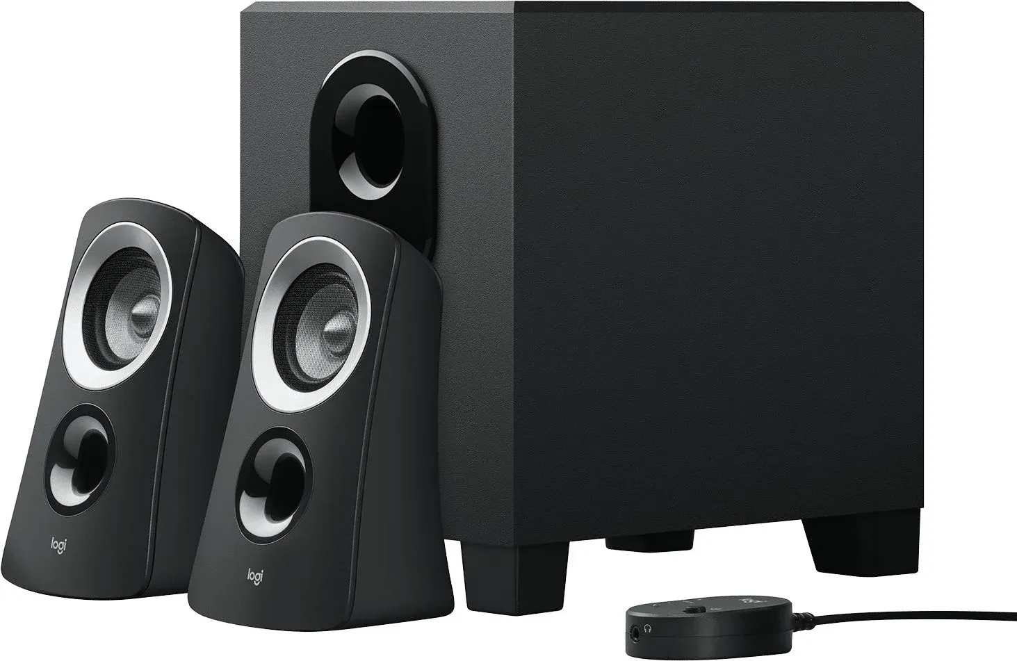 Комплекты 2.1 LOGITECH Z-313 черный - фото 2