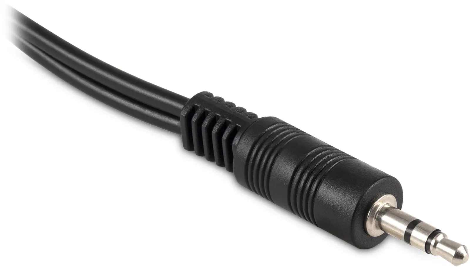 Адаптер аудио Buro BU-2XJACK-JACK 2xJack 3.5 f/Jack 3.5 m 0.2м. черный - фото 6