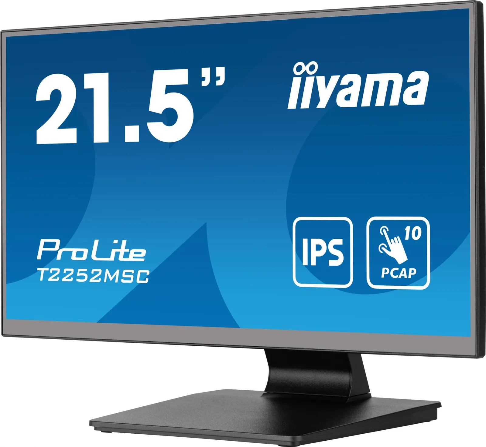 Монитор Iiyama 21.5 ProLite T2252MSC-B2 черный IPS LED 5ms 16:9 HDMI M/M глянцевая 250cd 178гр/178гр 1920x1080 60Hz DP FHD USB Touch 4.5кг - фото 5
