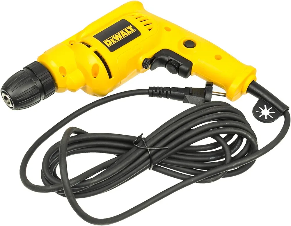 Дрель безударная DeWalt DWD014S-QS 550Вт патрон:быстрозажимной реверс - фото 2