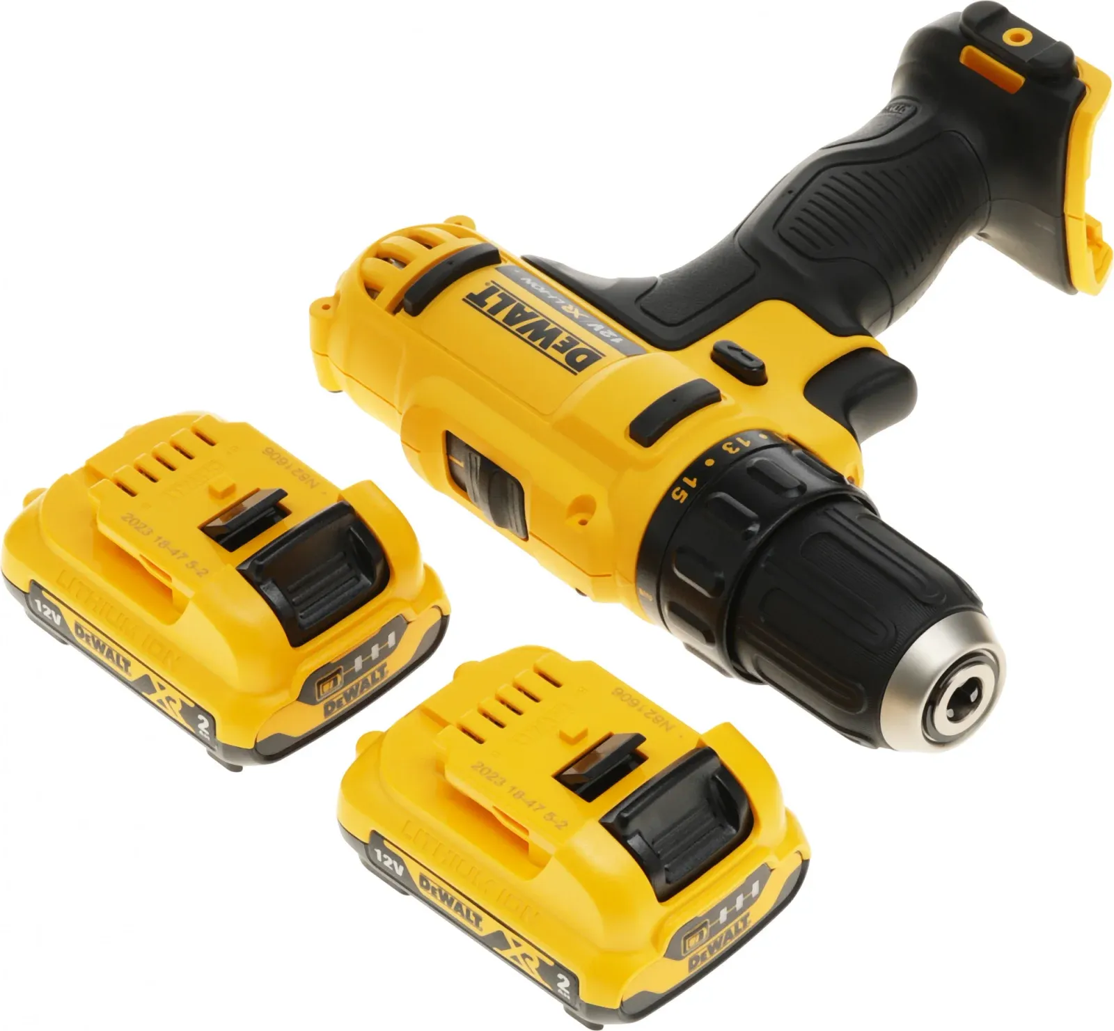 Дрель-шуруповерт DeWalt DCD710D2-QW 180Вт аккум. патрон:быстрозажимной кейс в комплекте - фото 7