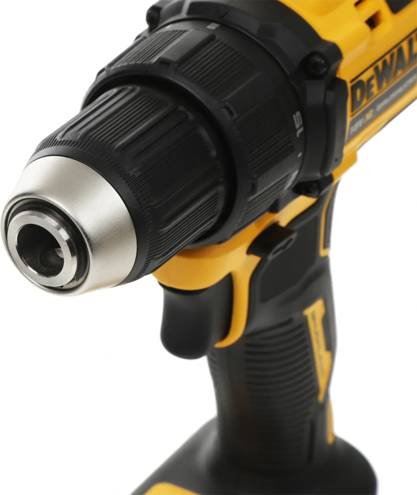 Дрель-шуруповерт DeWalt DCD708N-XJ Без АКБ и ЗУ аккум. патрон:быстрозажимной DCD708N-XJ - фото 5
