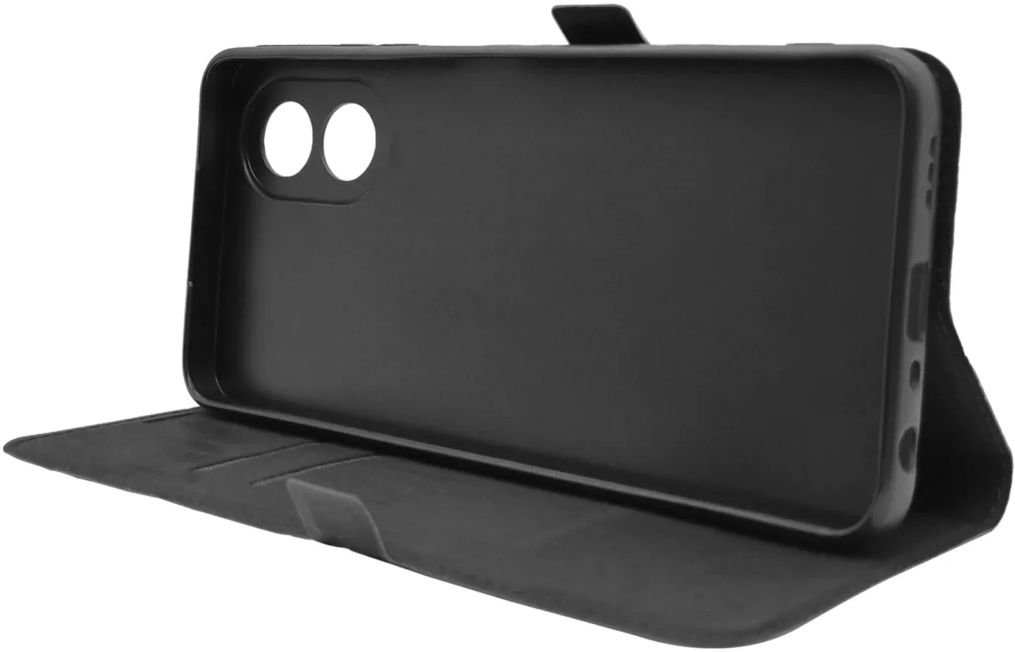 Чехол флип-кейс BoraSCO для Oppo A38 Book Case черный 72508 - фото 2
