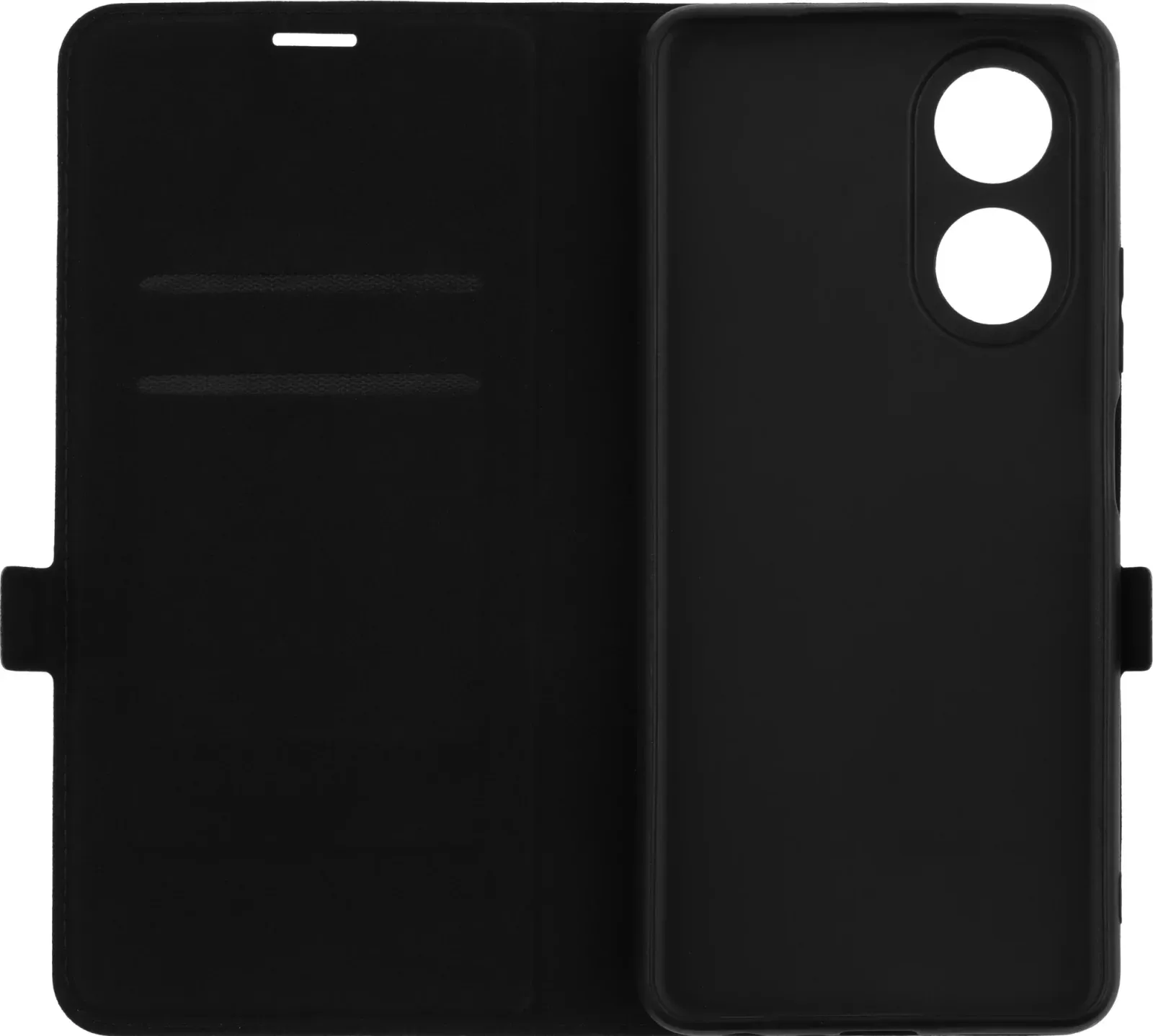 Чехол флип-кейс BoraSCO для Oppo A38 Book Case черный 72508 - фото 5
