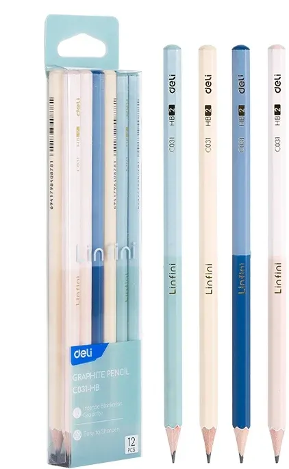Карандаши DELI EC031-HB - фото 1