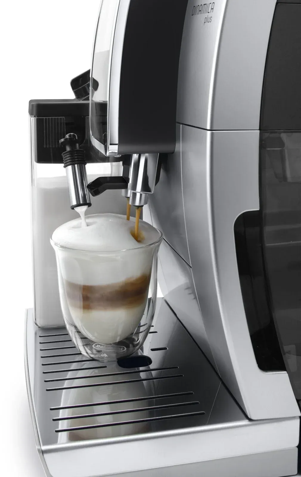 Кофемашина Delonghi Dinamica Plus ECAM380.85.SB 1450Вт серебристый/черный - фото 4