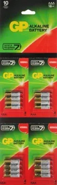 Батарея GP Alkaline 24ARHCP4m4-2CR4 AAA 16шт блистер - фото 3