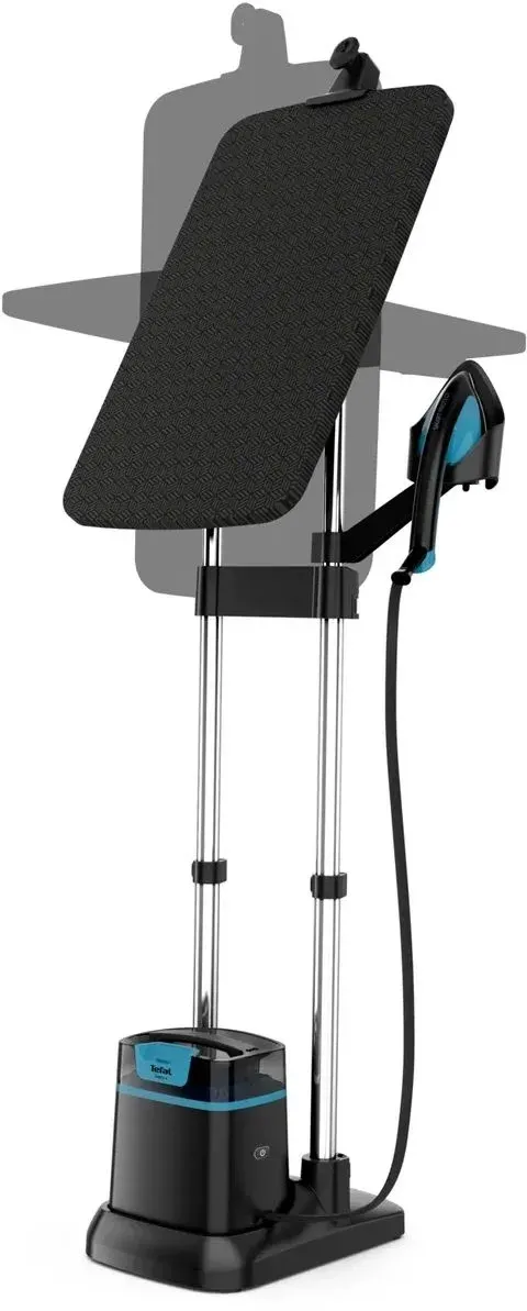 Отпариватель напольный Tefal Ixeo+ QT1511E0 2980Вт черный/голубой - фото 3