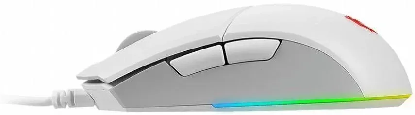 Мышь MSI Clutch GM11 белый оптическая 5000dpi USB 5but S12-0401970-CLA - фото 4