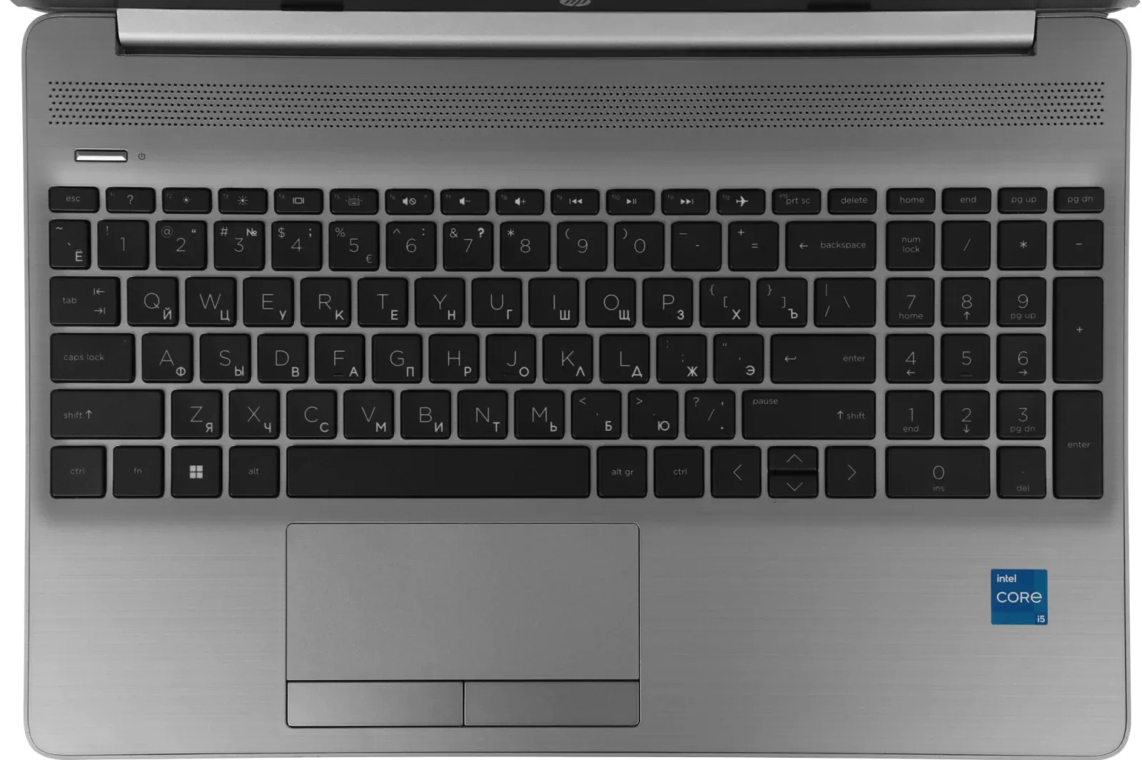 Ноутбук HP 250 G9 Core i5 1235U 8Gb SSD512Gb Intel Iris Xe graphics 15.6 SVA FHD 1920x1080 FreeDOS silver WiFi BT Cam 6S6V0EA - фото 5