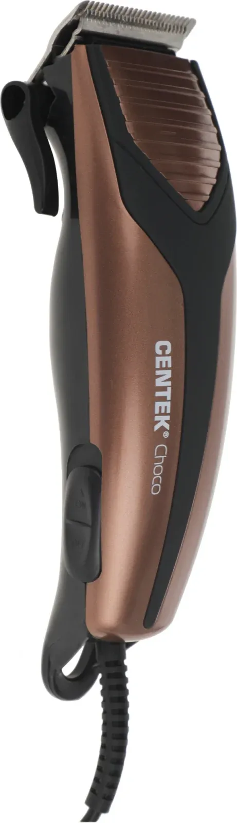 Машинка для стрижки Centek CT-2113 коричневый/черный 12Вт насадок в компл:4шт - фото 5