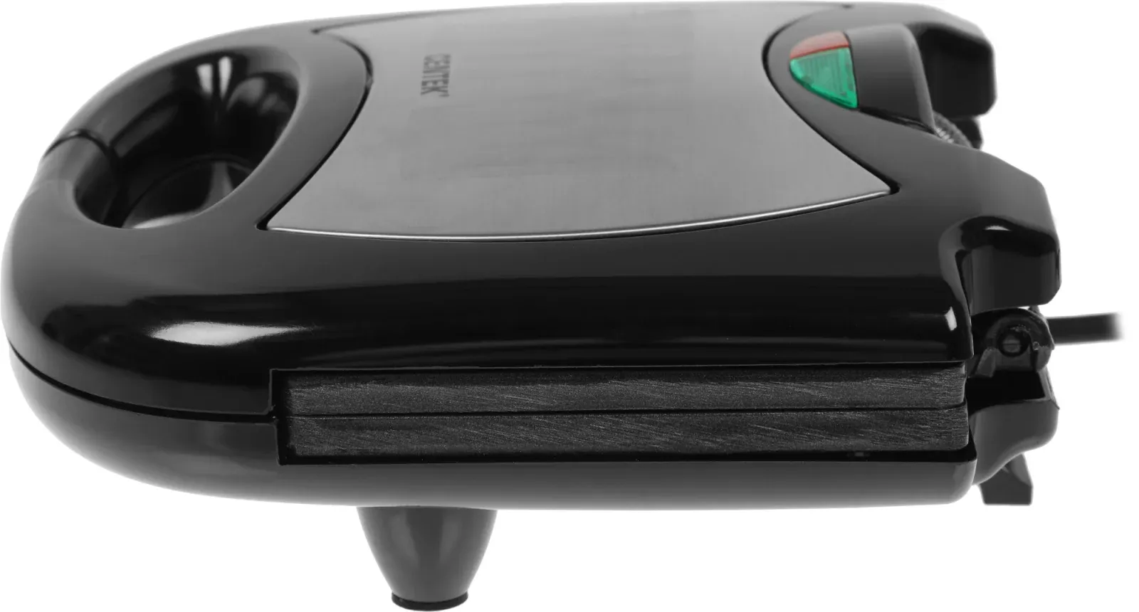 Вафельница Centek CT-1448 800Вт черный/серебристый - фото 3