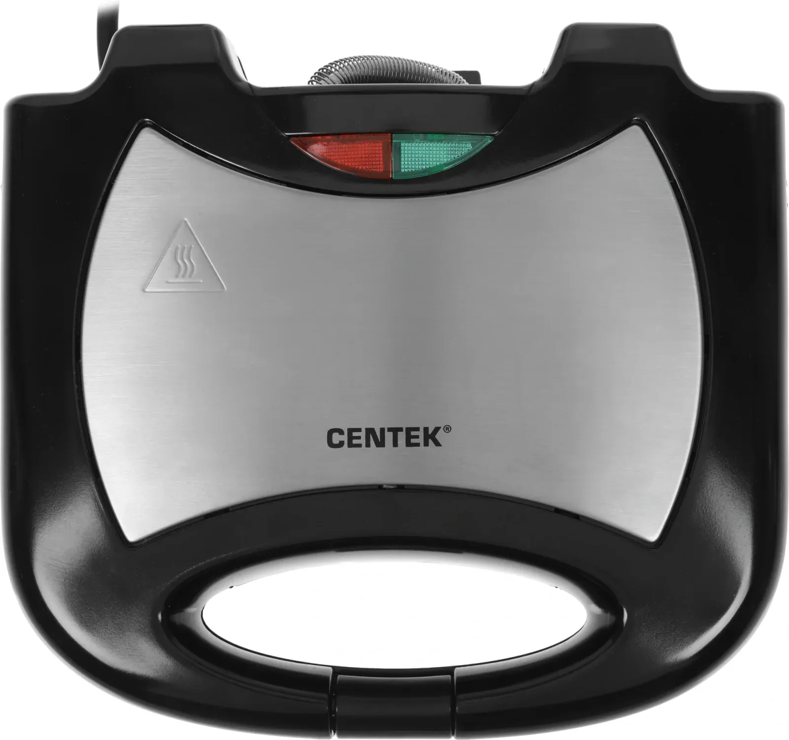 Вафельница Centek CT-1448 800Вт черный/серебристый - фото 6