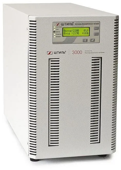 Источник бесперебойного питания Штиль ST1103TL 2700Вт 3000ВА серый - фото 4
