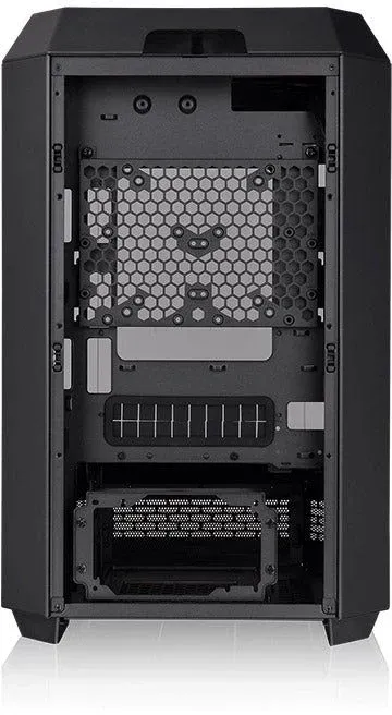Корпус Thermaltake The Tower 300 Black черный без БП mATX 8x120mm 6x140mm 2xUSB3.0 audio bott PSU - фото 4
