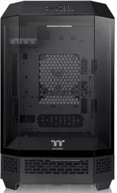 Корпус Thermaltake The Tower 300 Black черный без БП mATX 8x120mm 6x140mm 2xUSB3.0 audio bott PSU - фото 7