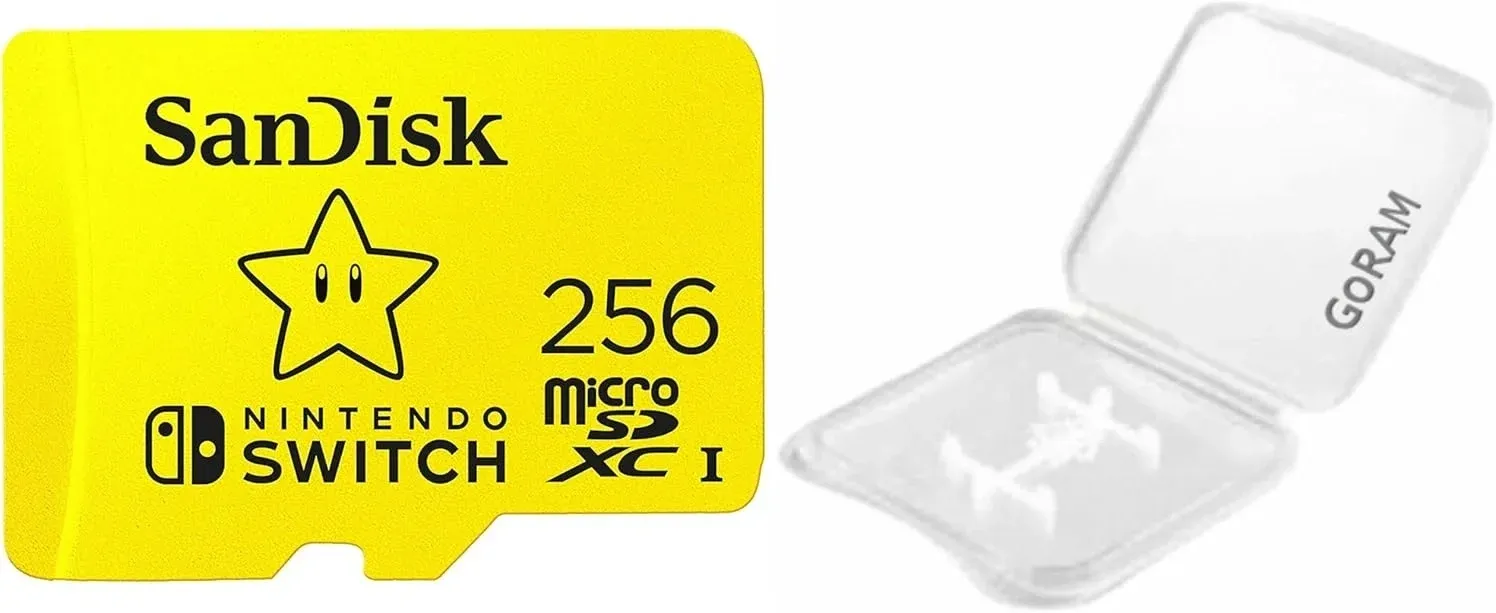 Флеш карта microSDXC 256GB Sandisk SDSQXAO-256G-GN3ZN Nintendo Switch w/o adapter - фото 4
