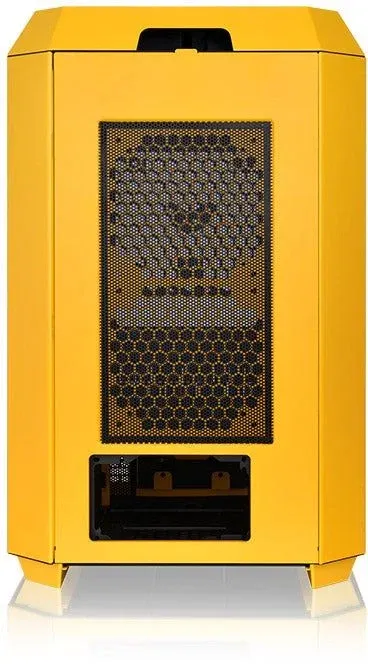 Корпус Thermaltake The Tower 300 Bumblebee желтый без БП mATX 8x120mm 6x140mm 2xUSB3.0 audio bott PSU - фото 4