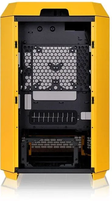 Корпус Thermaltake The Tower 300 Bumblebee желтый без БП mATX 8x120mm 6x140mm 2xUSB3.0 audio bott PSU - фото 5