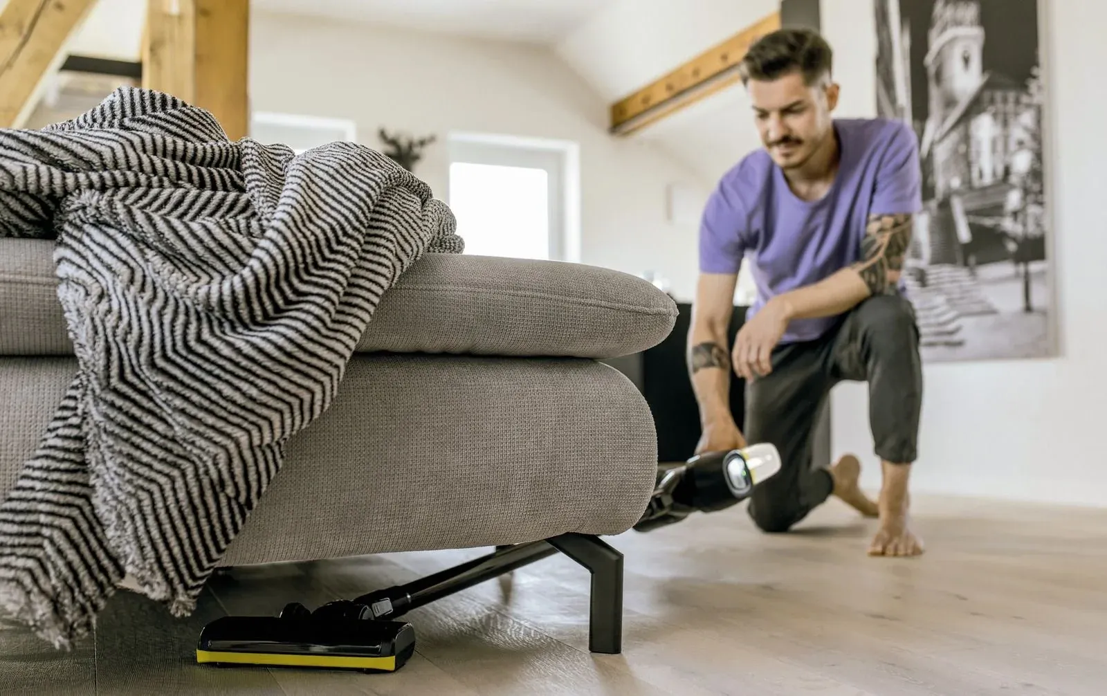 Пылесосы KARCHER VC 4 Cordless myHome белый - фото 3